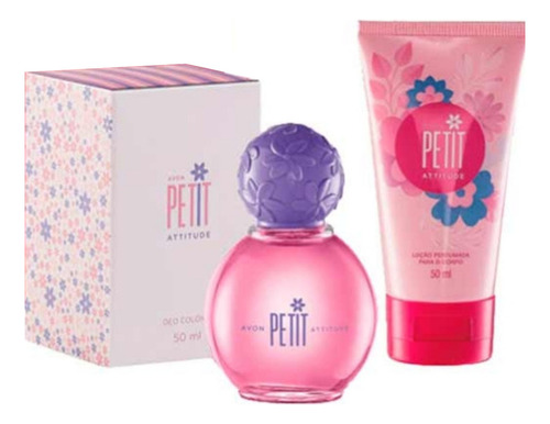 Avon Presente Petit Attitude 50ml + Loção Perfumada 90ml
