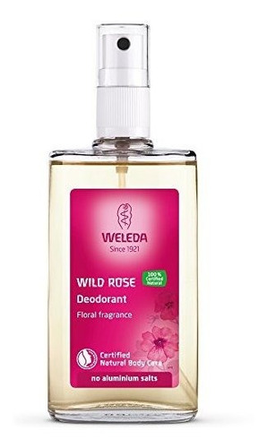 Weleda Wild Rose 24h Desodorante En Aerosol, 3,4 Onza.