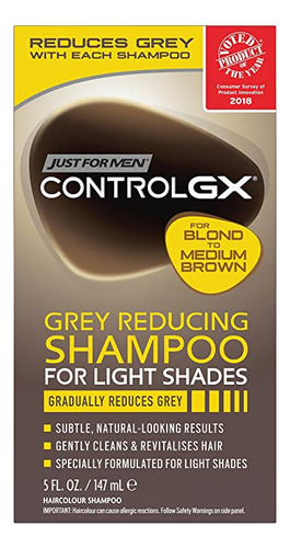 Just For Men Control Gx Gris Reductor Champ&uacute; Rubio Y.