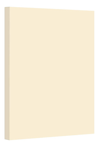 Cream Pastel Color Card Stock Paper, 67lb Cover Medium Weigh