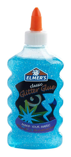 Elmer's Classic Glitter Glue Blue 177ml 2048792