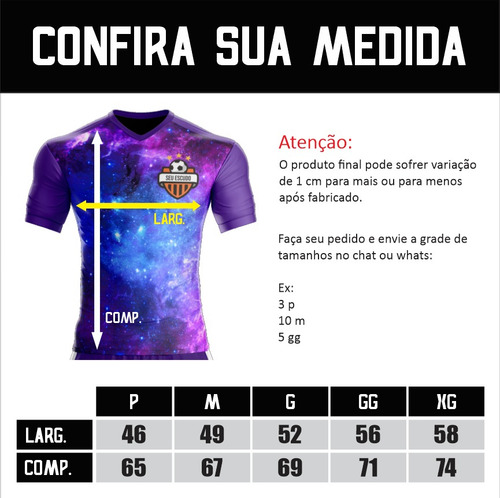 Kit Com 19 Camisas 100% Personalizadas Para Jogar Futebol