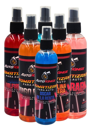 Paquete De 2 Desodorantes Para Carro 270 Ml Aromas Frescos Boss