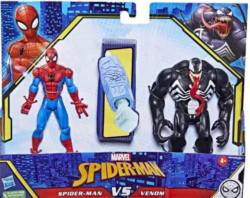 Marvel Spiderman - Spiderman Vs Venom - 14 Cm Alto - Hasbro