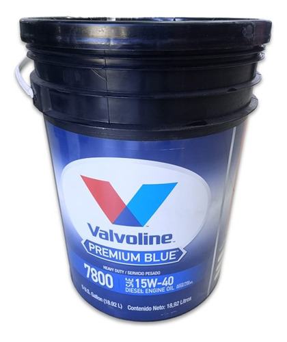 Aceite 15w40 Valvoline Premium Blue 7800 Balde 18,9l Cummins