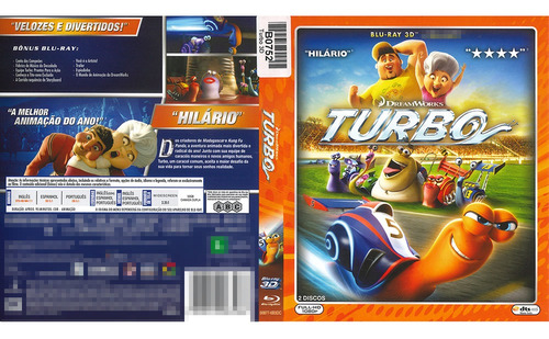 Blu-ray Turbo 3d Usado