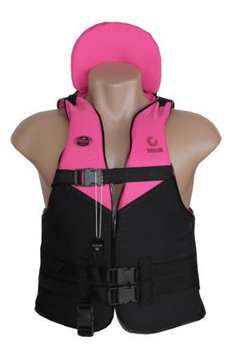 Colete Salva Vidas Infantil Praia Piscina Barco 30kg Rosa