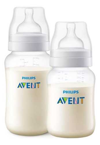 Set Mamaderas Anti Colic 260ml-330ml