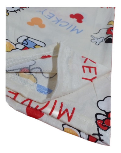 Pijama Set 3piezas Kitty Kuromi Mickey Snoopy Winnie Holgada