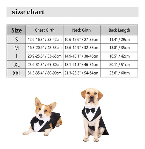 Perro Esmoquin Traje De Perro Y Bandana Conjunto Halloween