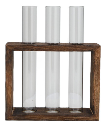 Decoração Do Vaso Do Tubo De Madeira Para Plantas Hidropônic