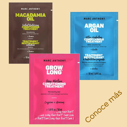 12pack Marc Anthony Tratamiento Aceite Coco Reparador Intens