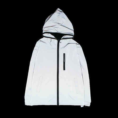 Chamarra Hombre Impermeable Reflejante Rompevientos