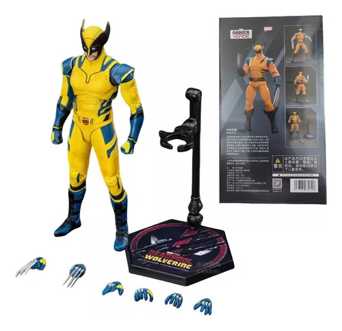 Figura De Acción Zd Wolverine 16 Cm Colección Vinilo