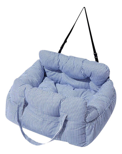 Transportín De Viaje Para Perros Pequeños: Azul Y M