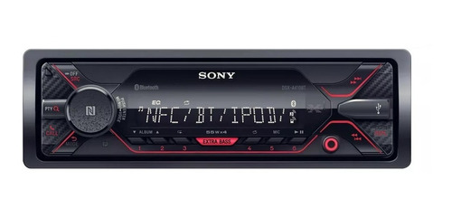 Autoestéreo Sony Dual Bluetooth Y Usb De 55w - Dsx-a410bt