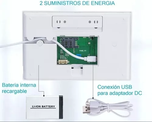 Kit Alarma Inalámbrica GSM G2B 433 Mhz (Ref.1223) - VirtualMarket Colombia