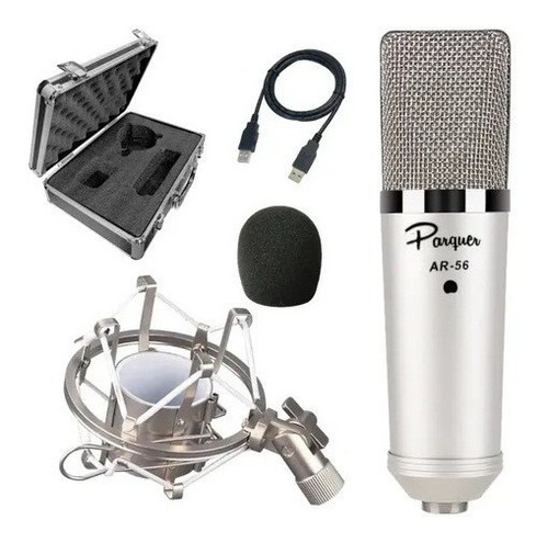 Microfono Cardiode Vintage Parquer Ar-56 Cuota