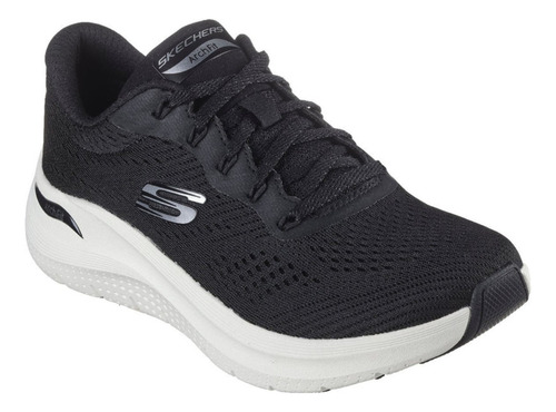 Zapatilla Dama Skechers Big League Arch Fit Negro - 150051