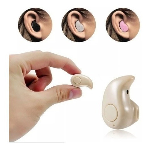 Imagem 3 de 7 de Mini Fone De Ouvido Bluetooth Menor Pequeno Sem Fio Barato