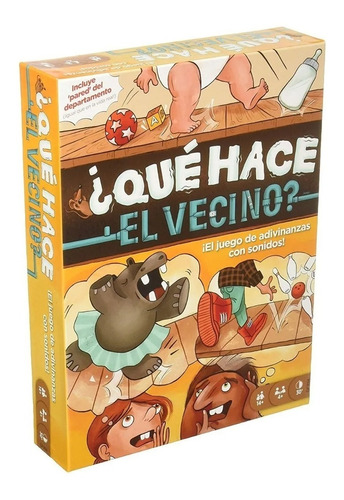 Juego De Mesa ¿qué Hace El Vecino? Mattel Games - Español G