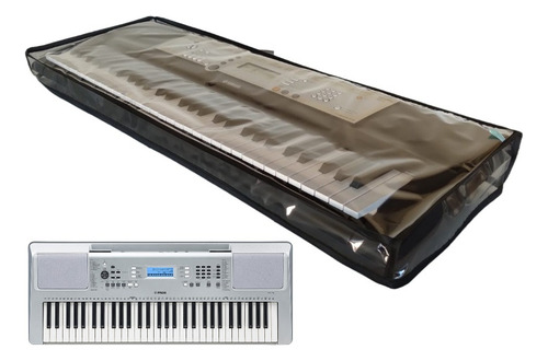 Capa Para Teclado Musical Yamaha Em Pvc De Alta Qualidade Cor Ypt-370
