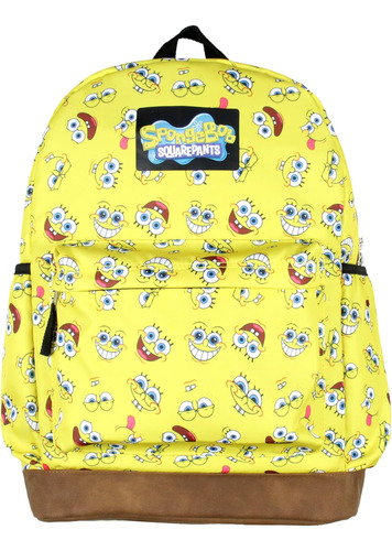 Nickelodeon Spongebob Squarepants Face Expressions Mochila C