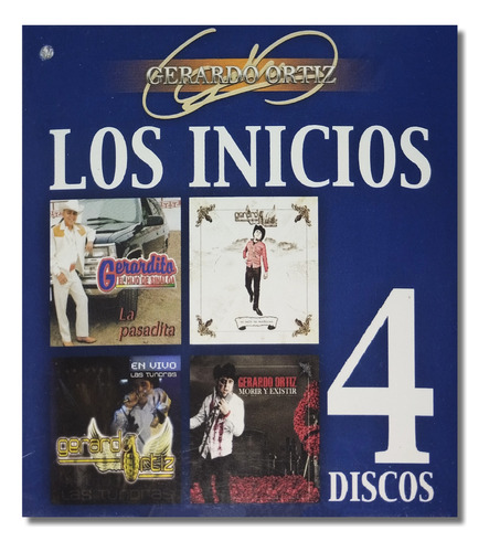 Gerardo Ortiz - Los Inicios - 4 Cd