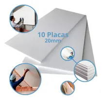 Comprar Eps Em Placas 100cmx50cm 20 Mm Kit Com 10 Isopor Térmico F
