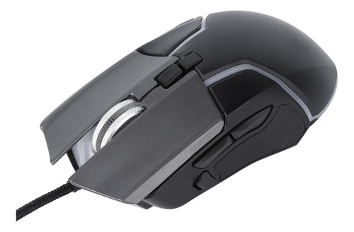 Ratón Con Cable Rgb Ergonómico Mecánico Dpi Ajustable Para J