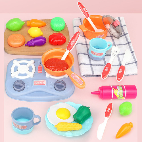 Juego Juguetes Cocina Con Sonido Y Luz, Regalo Educati