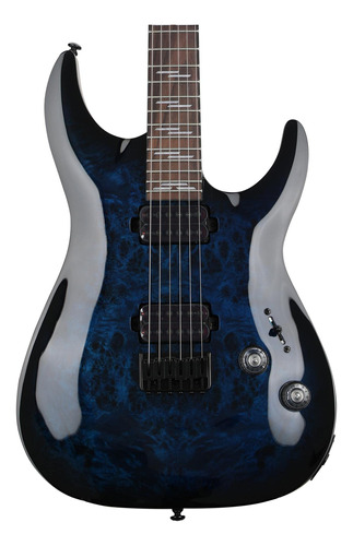 Schecter Guitarra Eléctrica Omen Elite-6 - Explosión Azul.