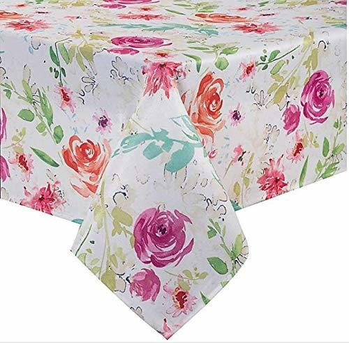 Town And Country Spring Medley Floral Mantel Poliéster 70