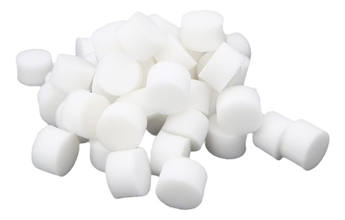 100 Piezas De Esponjas Redondas Para Plántulas De D40x30mm