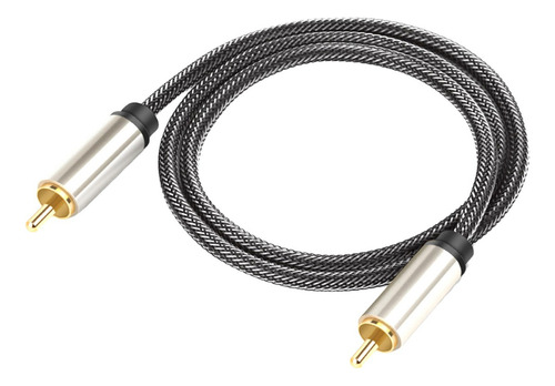 Cable Coaxial De Audio Digital Rca Macho A Macho Subwoofer
