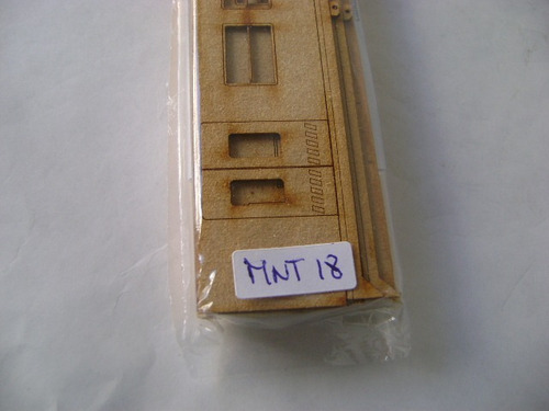 Imagen 6 de 7 de Nico Coche China Cnr Pasaj Furgon Kit Fibrofacil H0 (mnt 63)