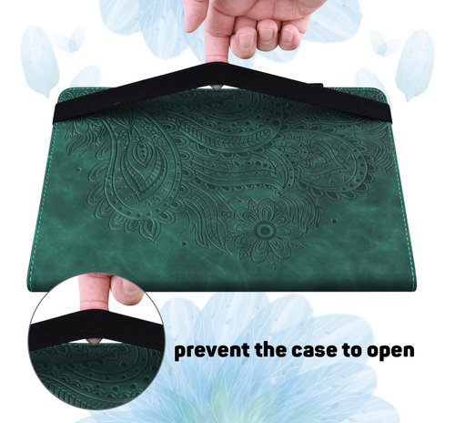 ª Capa De Couro Verde Para Amazon Kindle Paperwhite 5 2021