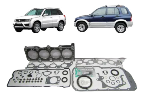 Kit Empaquetaduras Motor Suzuki Grand Nomade 1998-2012 J20a