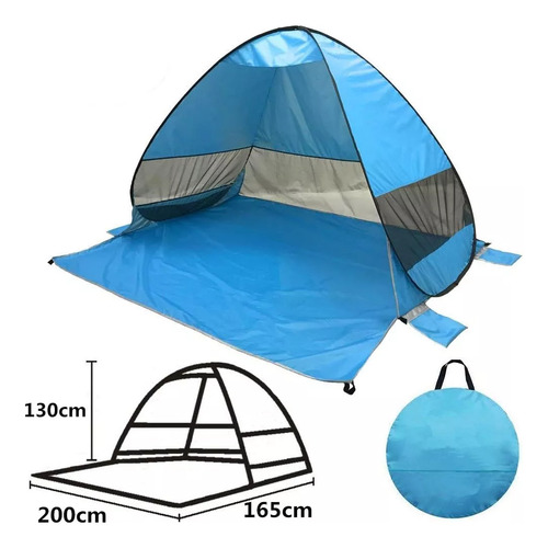 Refugio De Sol De Playa Pop Up Carpa De Sombra De Playa