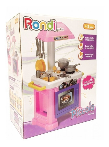 Rondi Piccola Cocina Juguete 19 Accesorios