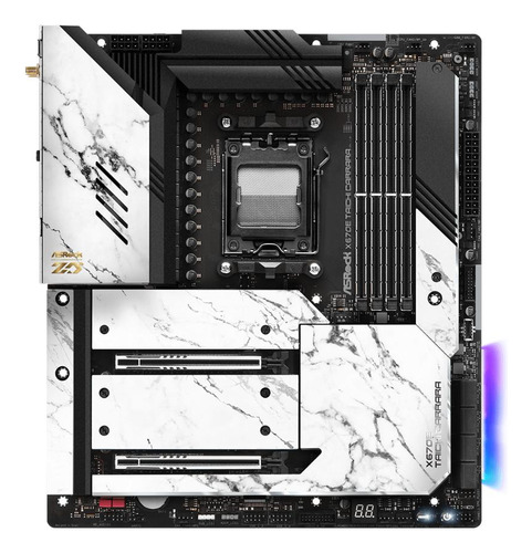 Placa Mãe Asrock X670e Taichi Carrara, Atx, Amd Am5, Ddr5 Preto