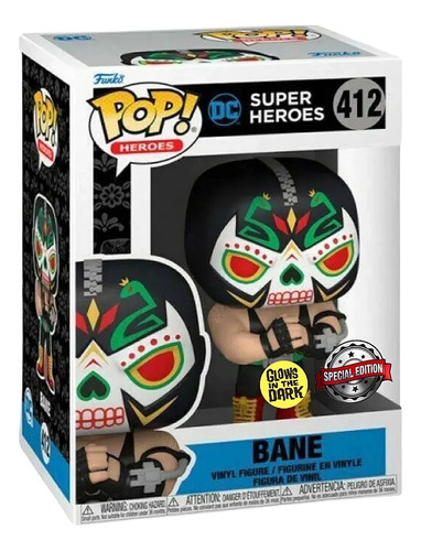 Funko Pop Heroes Dc Super Heroes Bane Glow