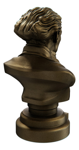 Estátua Busto Joseph-louis Lagrange - Estatueta Cor Cor Ouro Velho