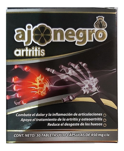 Ajo Negro Ayuda A La Artritis Osteoartritis Y Articulaciones Sabor Sin sabor