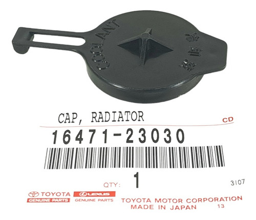 Tapa Envase Agua Radiador Corolla Americano 2015-2020 Origin
