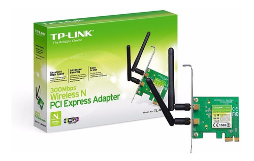 Placa Red Inalambrica Wifi Tp-link Tl-wn881nd 300 Mbps Pci-x