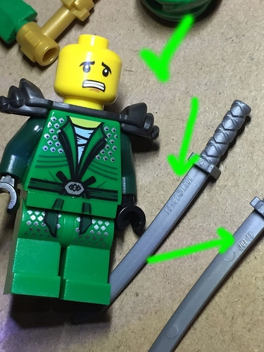 Lego Ninjago Lloyd Zx Minifigura 1 Lloyd Zx Ninja Verde (Usado)