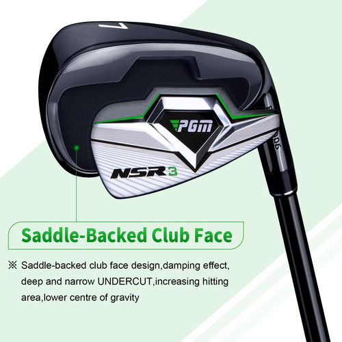 Pgm Golf Clubs Nsr Iii Golf Iron Set Thru Gap Wedge Con Ejes