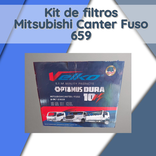 Kit De Filtros Mitsubishi Fe649/659