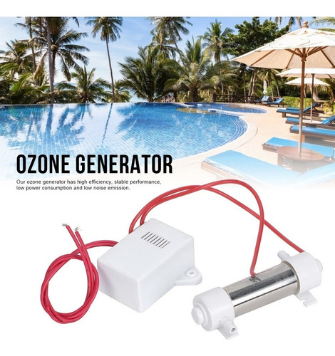 Tubo Gerador De Ozônio Desinfecção De Água De Piscina De